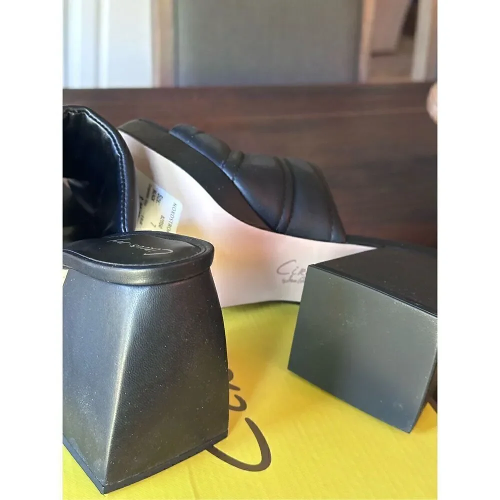 Chunky heel Marlie Mule by Circus